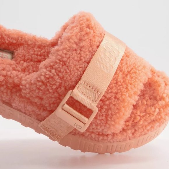 UGG Fluffita Slippers Beverly Pink - Picture 2 of 10